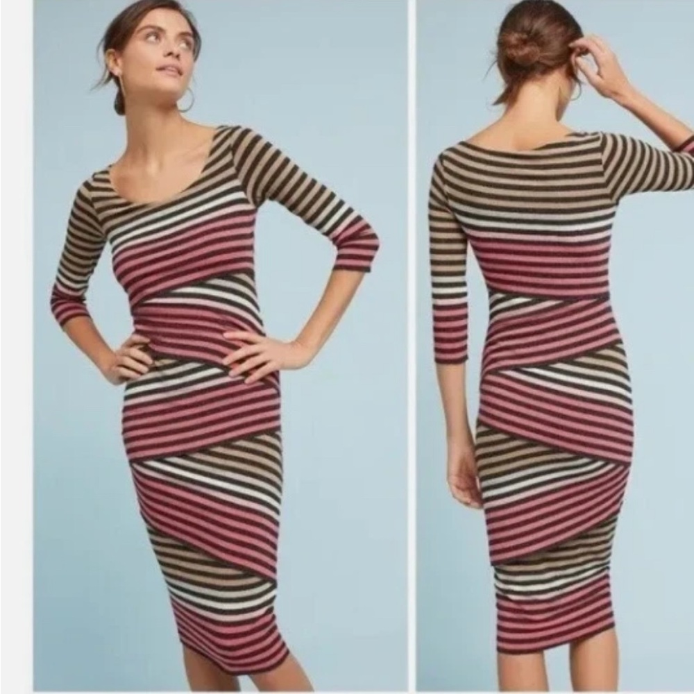 Body Hugging Jersey Dress from Anthropologie